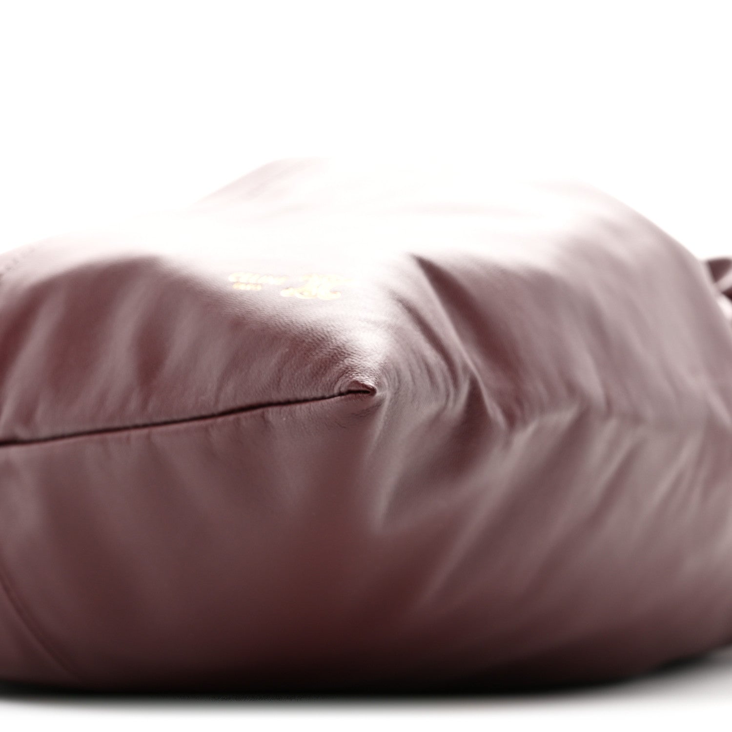 Celine Lambskin small Crystal Pouch Crossbody Bag  Syrah 10 of 11