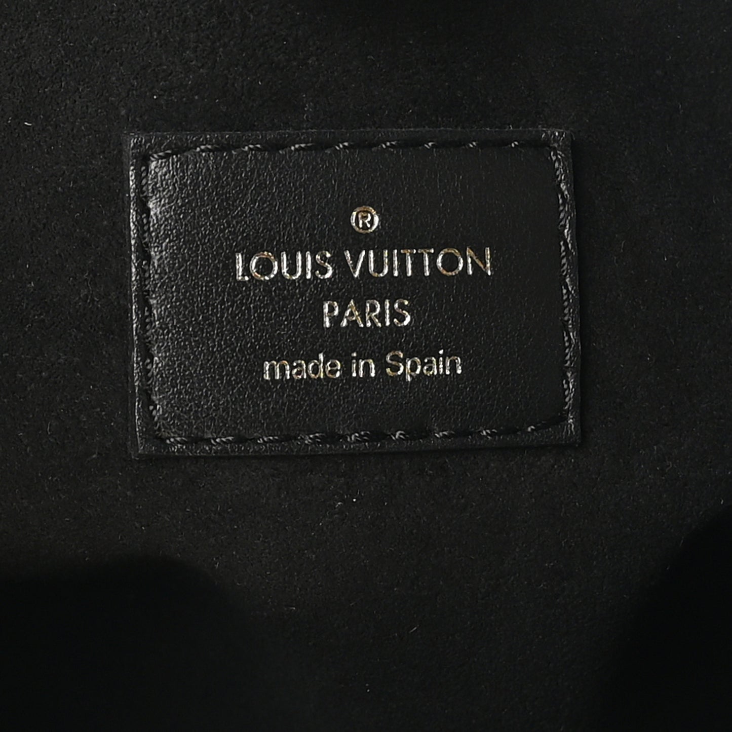 Calfskin Monogram On My Side PM Black