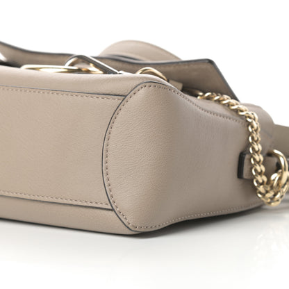 Chloe Calfskin Mini Faye Day Shoulder Bag Motty Grey 10 of 11