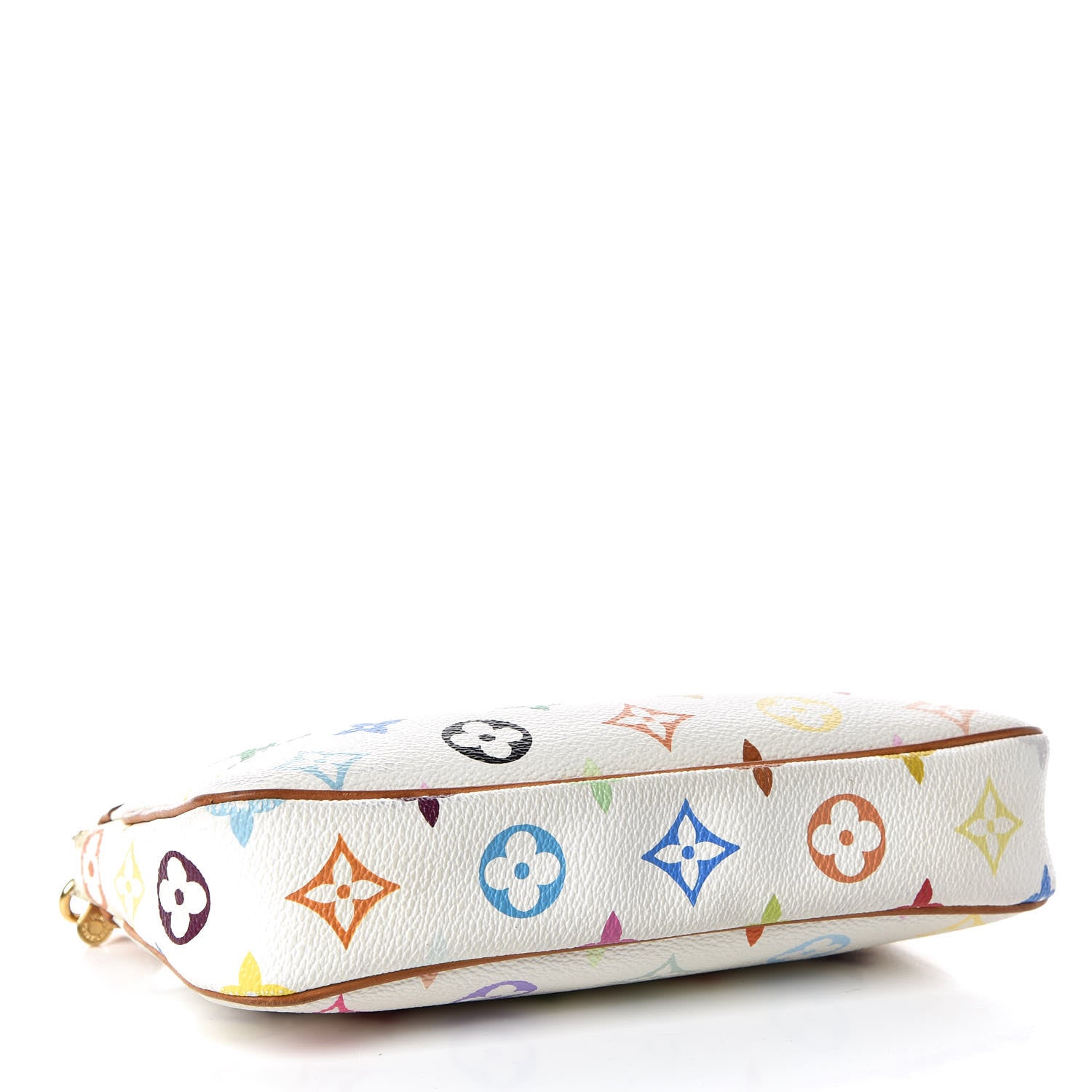 Louis Vuitton Monogram Multicolor Pochette Accessories White 4 of 20