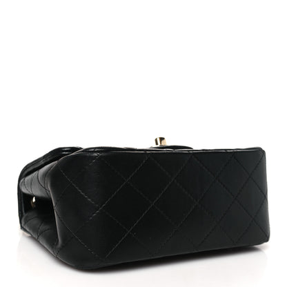 Chanel Lambskin Quilted Mini Square Flap Black 5 of 11