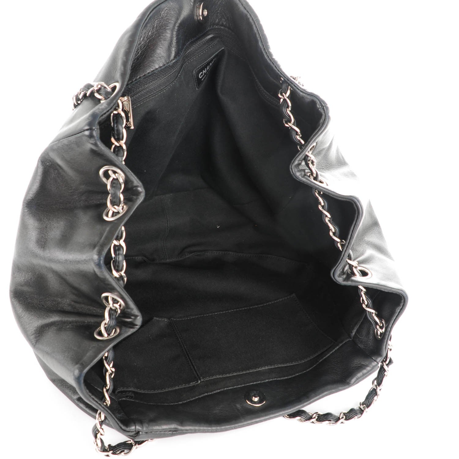Chanel Lambskin Sensual Hobo Black 5 of 11