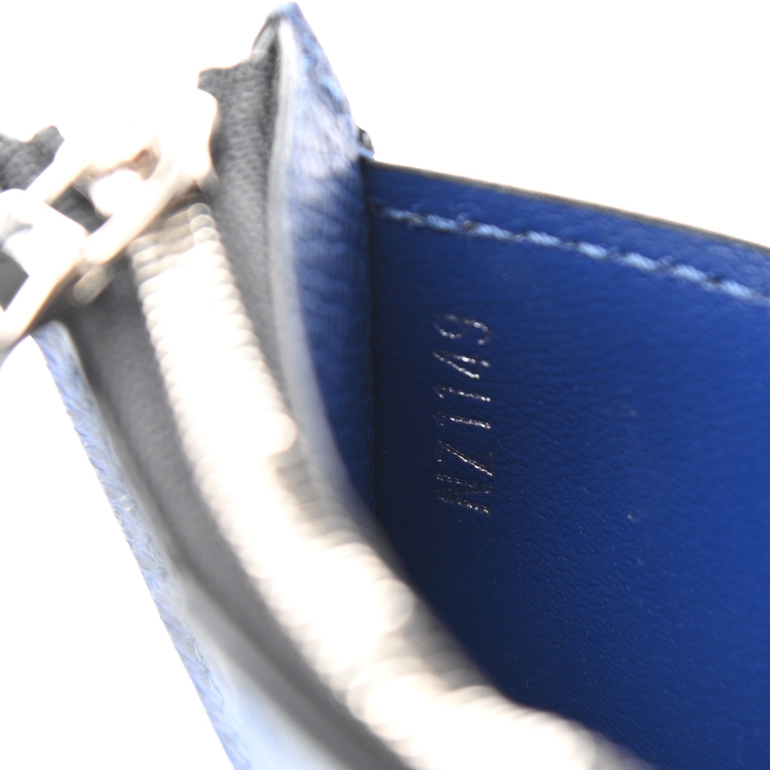 Louis Vuitton Monogram Taiga Coin Card Holder Cobalt 7 of 11