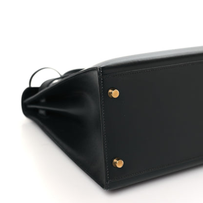 Hermes Box Kelly Sellier 35 Bleu Marine 9 of 11