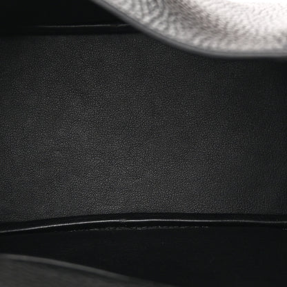 Hermes Taurillon Clemence Mini Lindy 20 Black 6 of 12