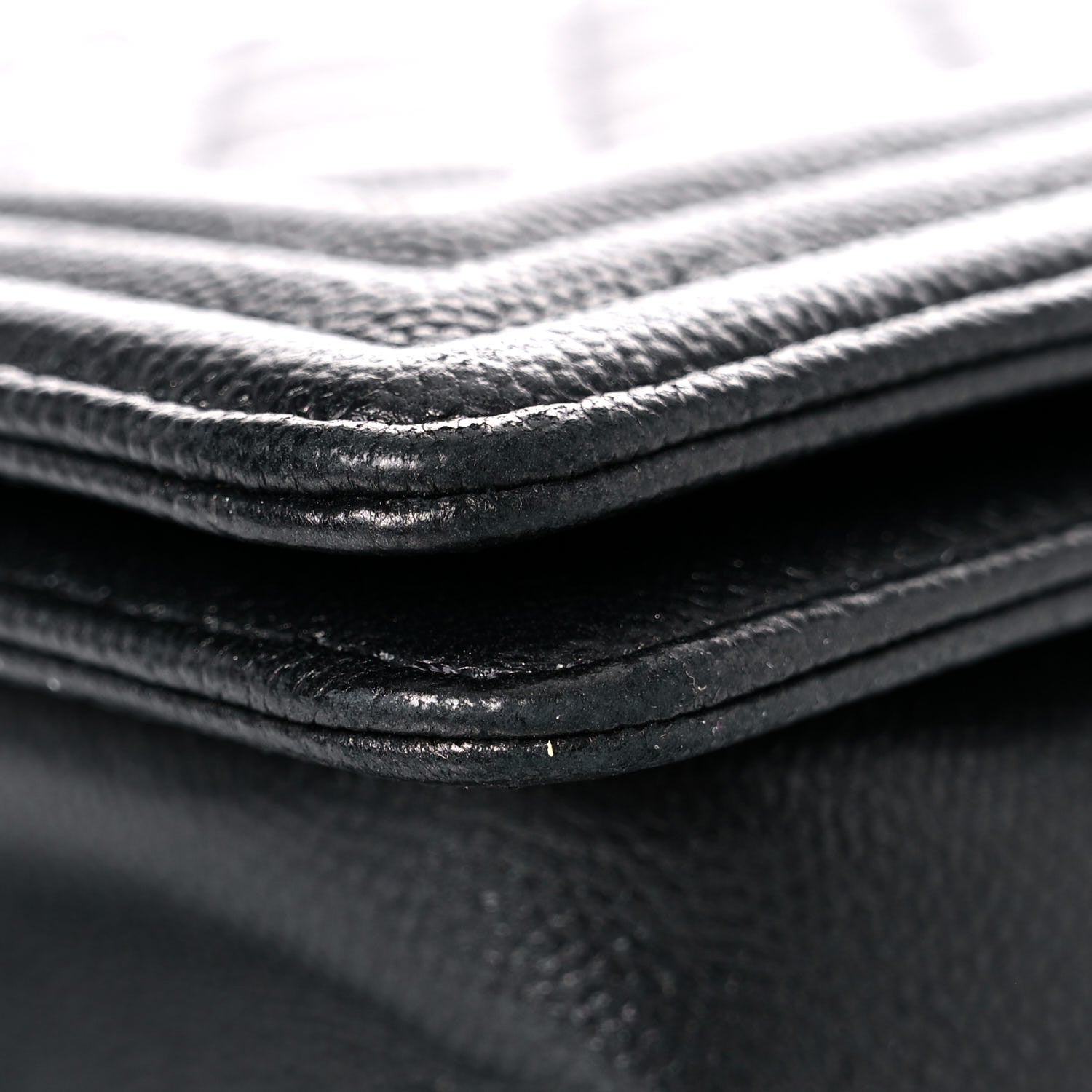 Chanel Caviar Quilted Medium Boy Flap So Black 5 of 15