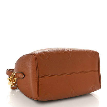 Louis Vuitton Empreinte Monogram Giant Speedy Bandouliere 25 Cognac 4 of 9