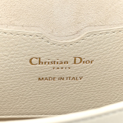 Christian Dior Grained Calfskin Medium Whipstitched Bobby Bag White 6 of 15