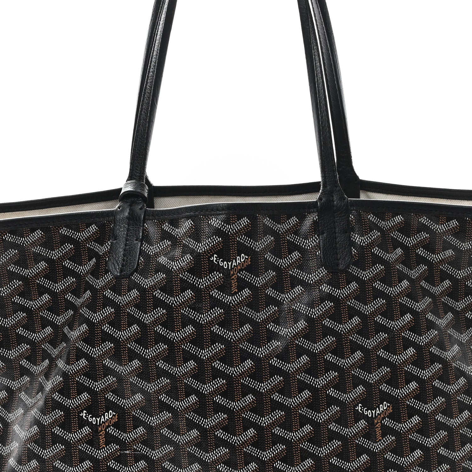 Goyard Goyardine Saint Louis PM Black 8 of 10
