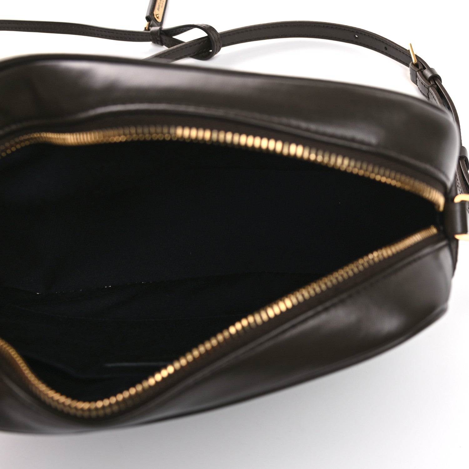 Saint Laurent Calfskin Matelasse Monogram Lou Camera Bag Military Green 4 of 5