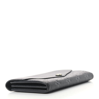 Louis Vuitton Empreinte Sarah Wallet NM Black 4 of 8