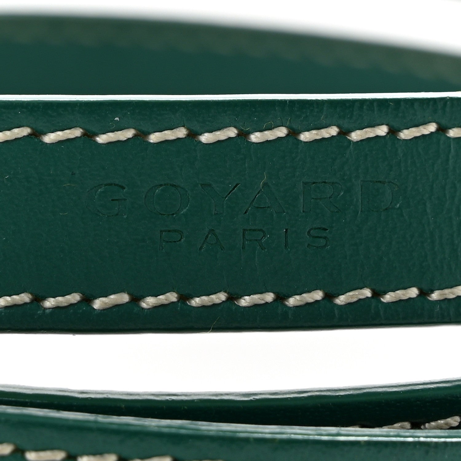 Goyard Calfskin Adjustable Shoulder Strap Green 4 of 8
