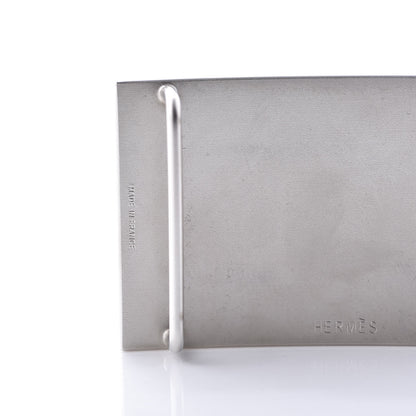 Hermes Palladium Collier de Chien 32mm Belt Buckle 4 of 5