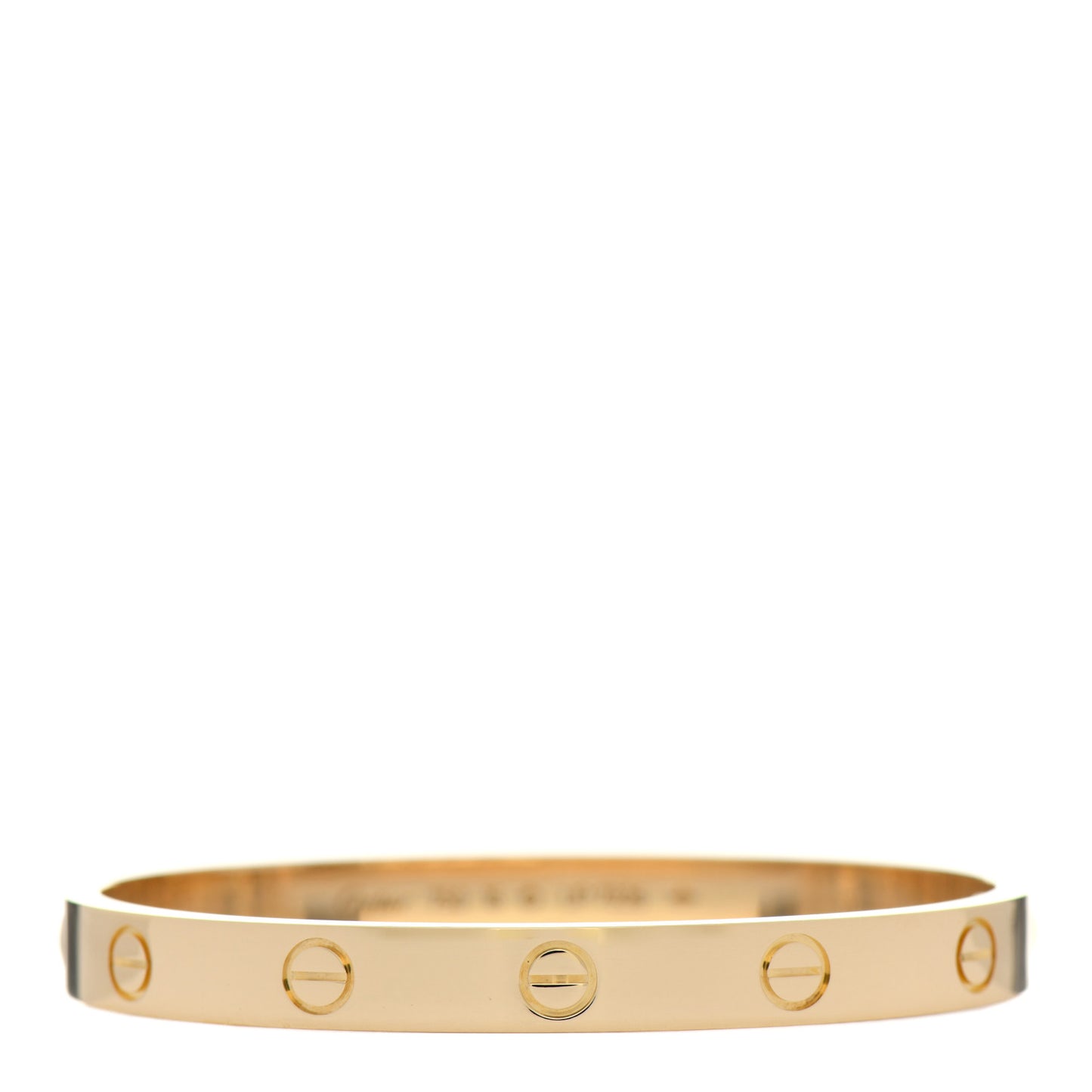 18K Yellow Gold LOVE Bracelet 16
