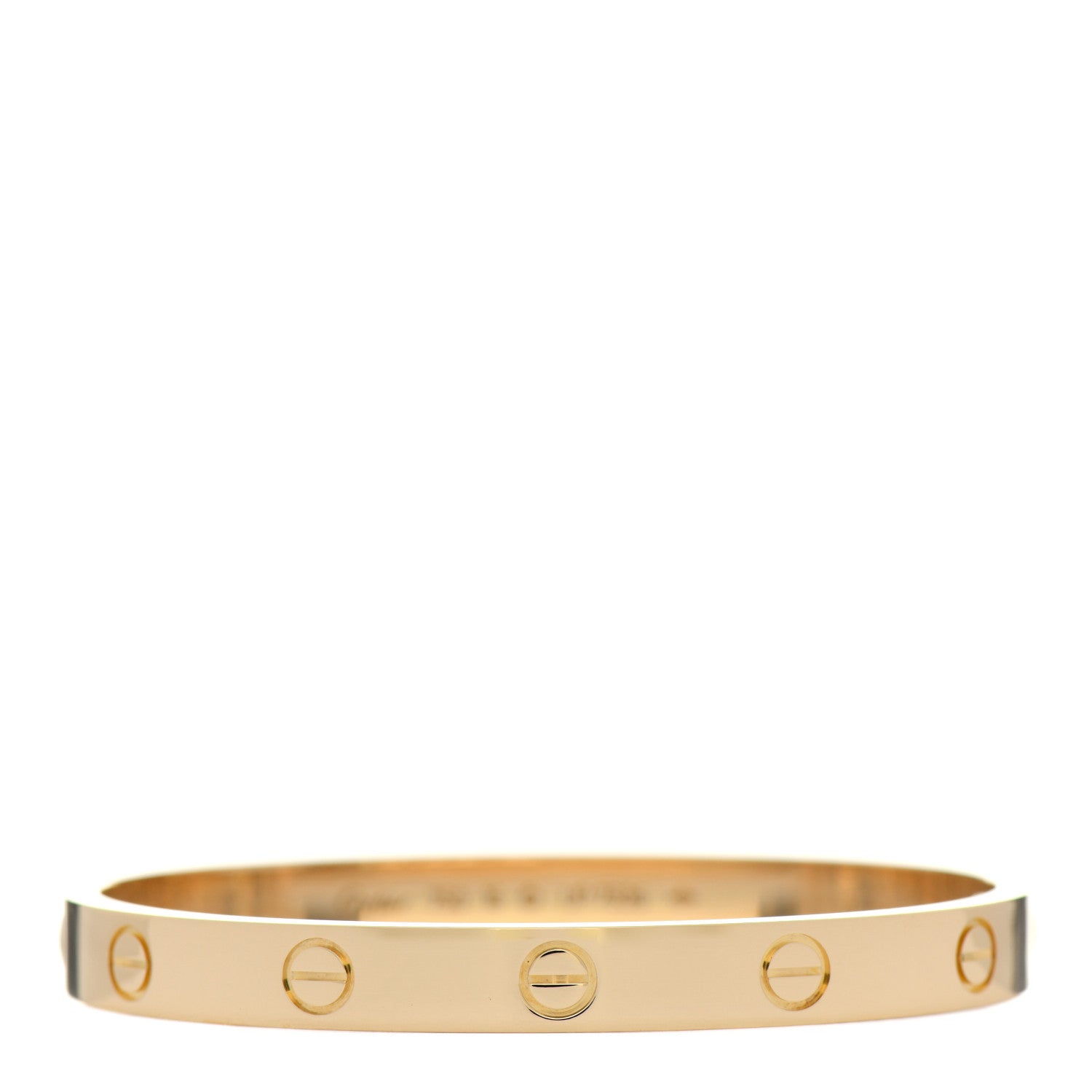Cartier 18K Yellow Gold LOVE Bracelet 16 1 of 4