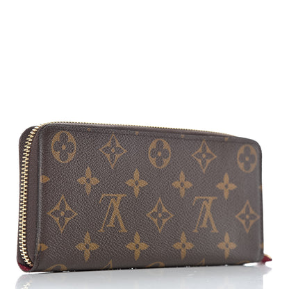 Louis Vuitton Monogram Clemence Wallet Fuchsia 3 of 8