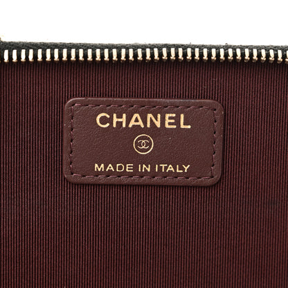 Chanel Caviar Quilted Small Vanity Case With Chain Black 6 of 11