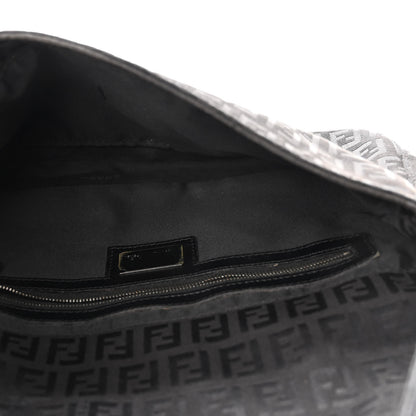 Fendi Zucchino Baguette Black 5 of 10