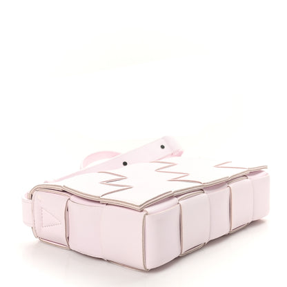 Bottega Veneta Lambskin Maxi Intrecciato Cassette Crossbody Bag Bliss Washed 4 of 9