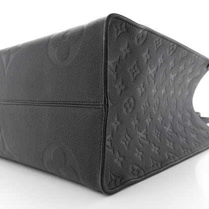 Louis Vuitton Empreinte Monogram Giant Onthego GM Black 9 of 10