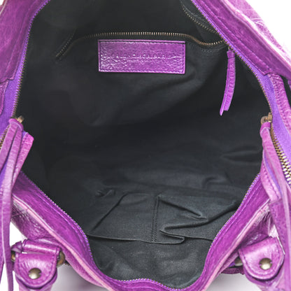 Balenciaga Agneau Classic Hardware Velo Ultraviolet 5 of 9