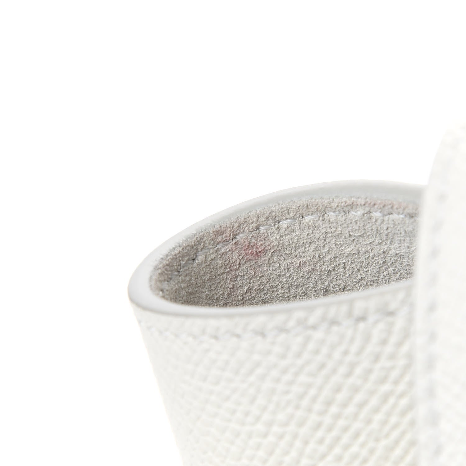 Celine Grained Calfskin Nano Belt Bag White 10 of 11