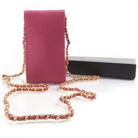 Pink Caviar Crossbody Bag