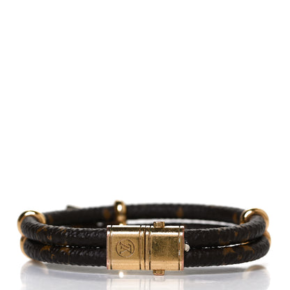 Louis Vuitton Monogram Keep It Twice Bracelet 17 3 of 5