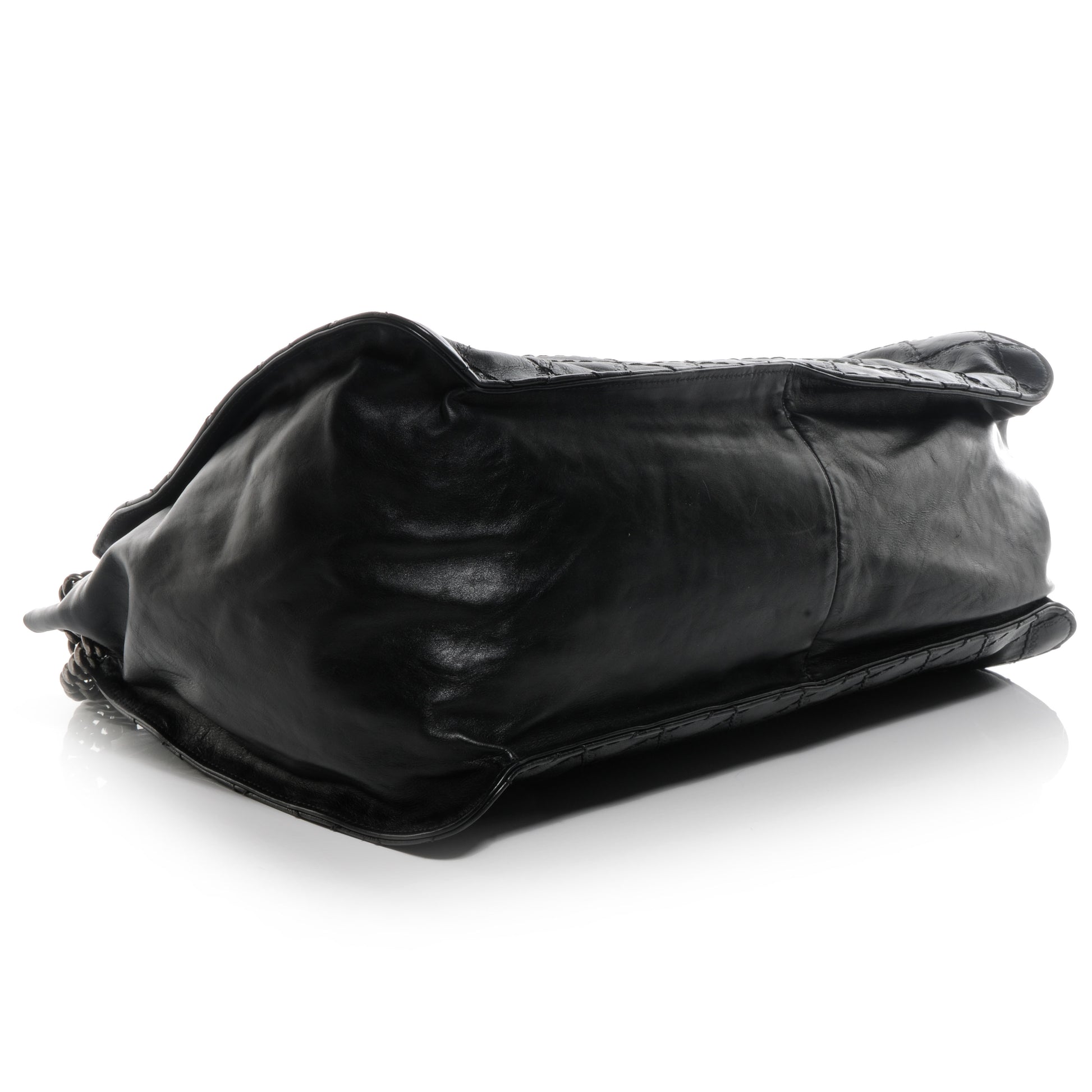 Chanel Calfskin CC Crave Tote Black 4 of 7