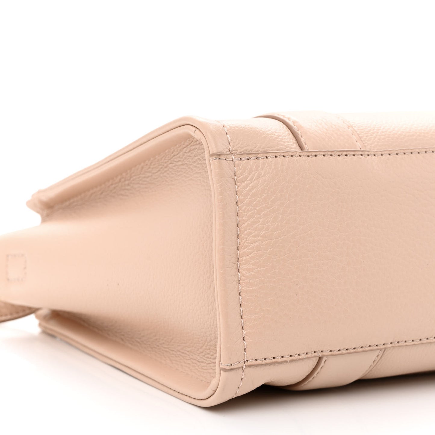 Grained Calfskin Small The Tote Bag Rose Dust