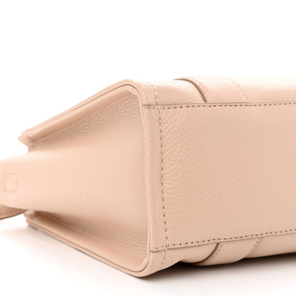 Marc Jacobs Grained Calfskin Small The Tote Bag Rose Dust 9 of 11