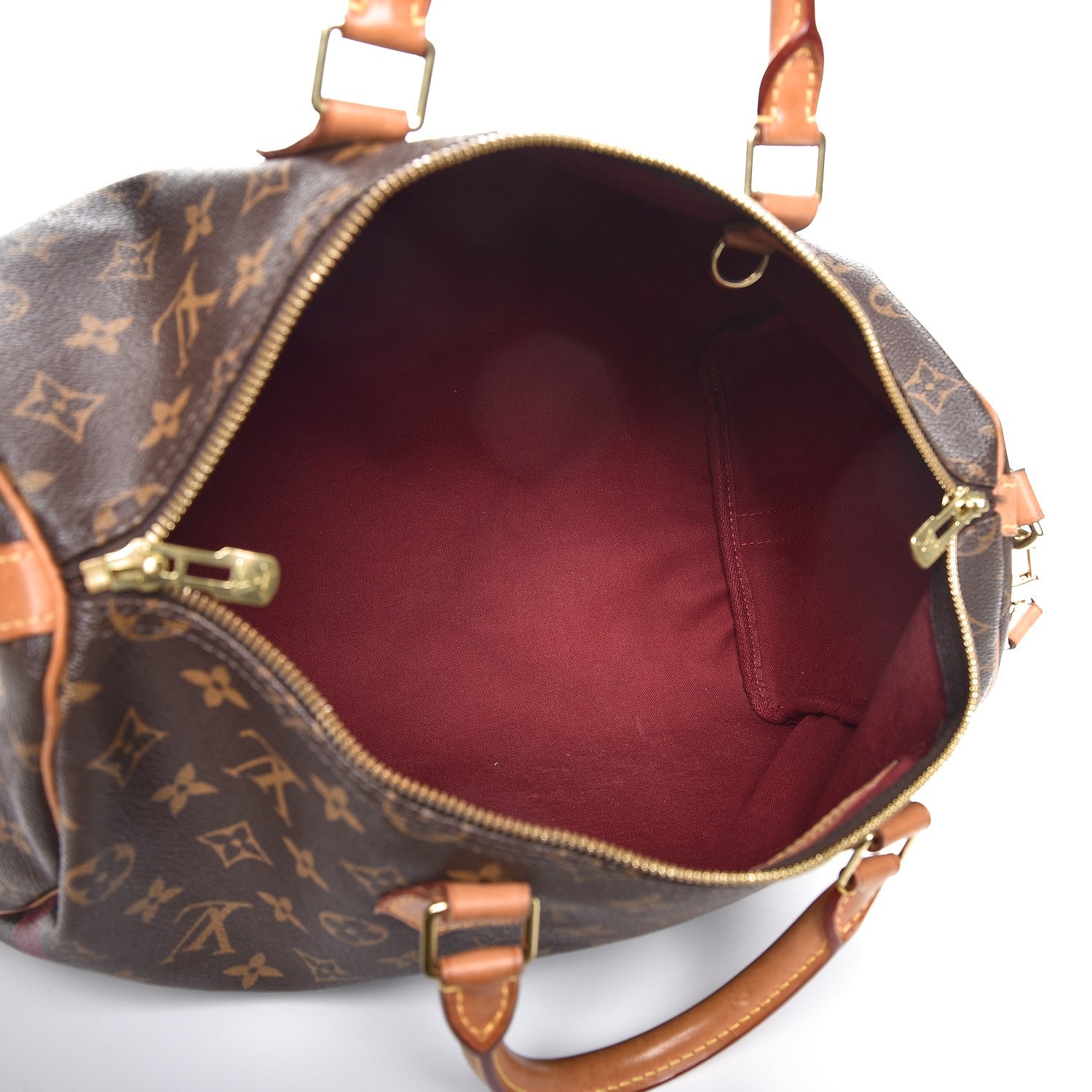 Louis Vuitton Monogram My LV Heritage Speedy Bandouliere 35 Bordeaux Black 6 of 17