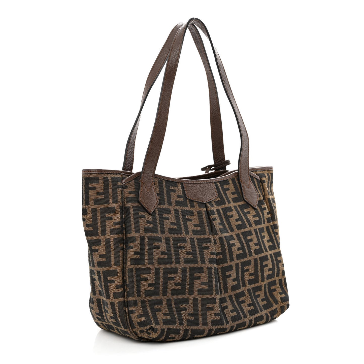 Zucca Vitello Artic Medium Shopping Tote Tobacco Castagna