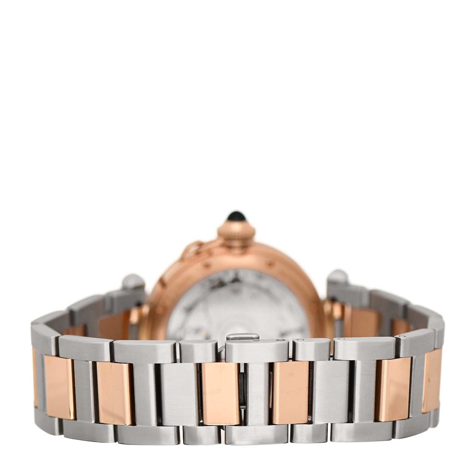 Cartier Stainless Steel 18K PInk Gold 35mm Pasha C Automatic Watch 2 of 6