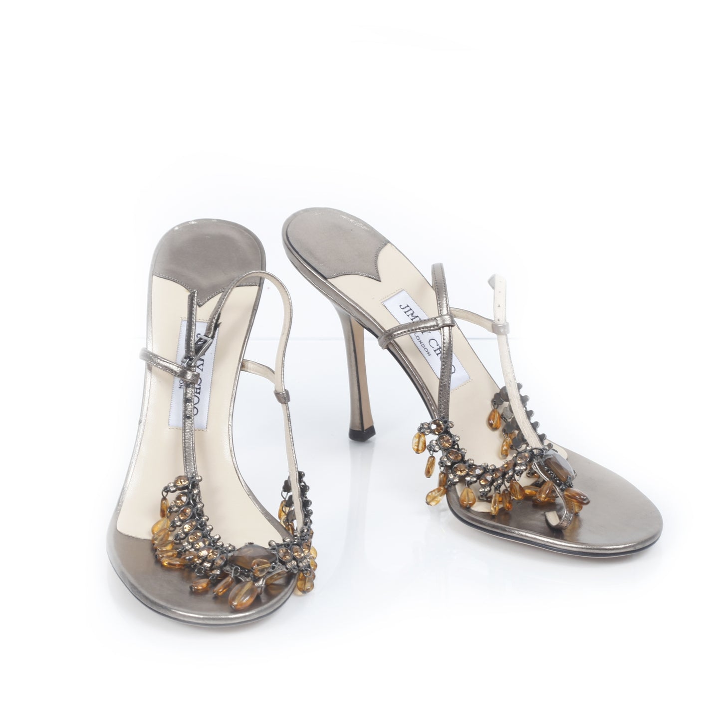 Crystal Beaded Heels 41