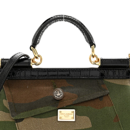 Dolce & Gabbana Cotton Camouflage Patchwork Small Sicily Multicolor 5 of 9