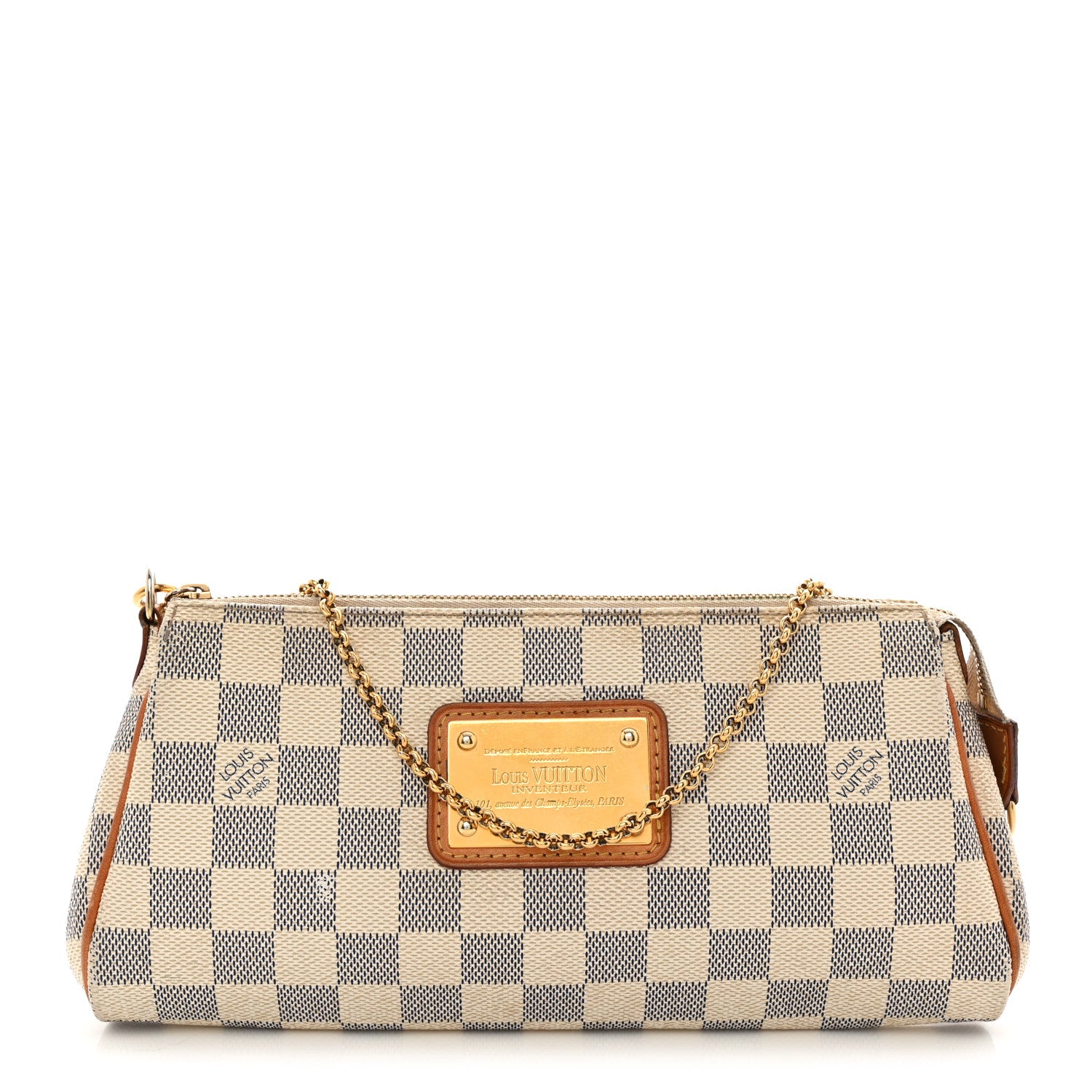 Louis Vuitton Damier Azur Eva Clutch 1 of 13