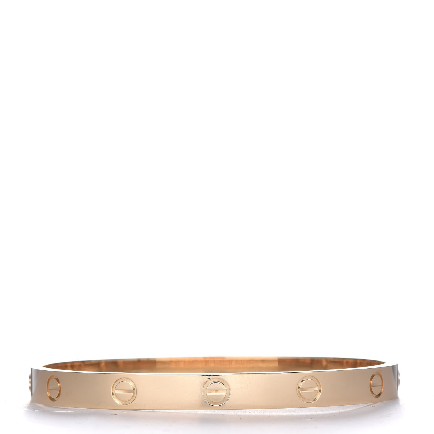 Cartier 18K Yellow Gold LOVE Bracelet 18 3 of 7