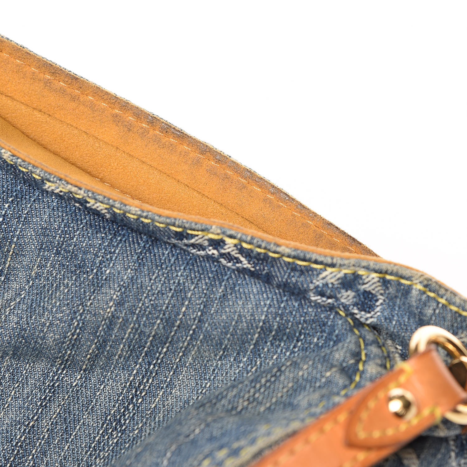 Louis Vuitton Monogram Denim Mini Pleaty Blue 11 of 13