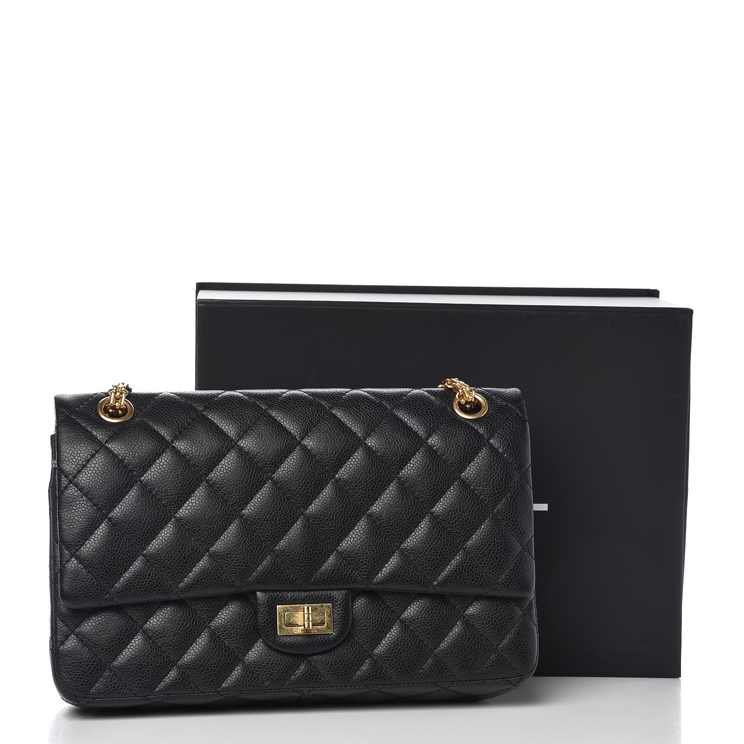Chanel Caviar 2.55 Reissue 226 Flap Black 11 of 11