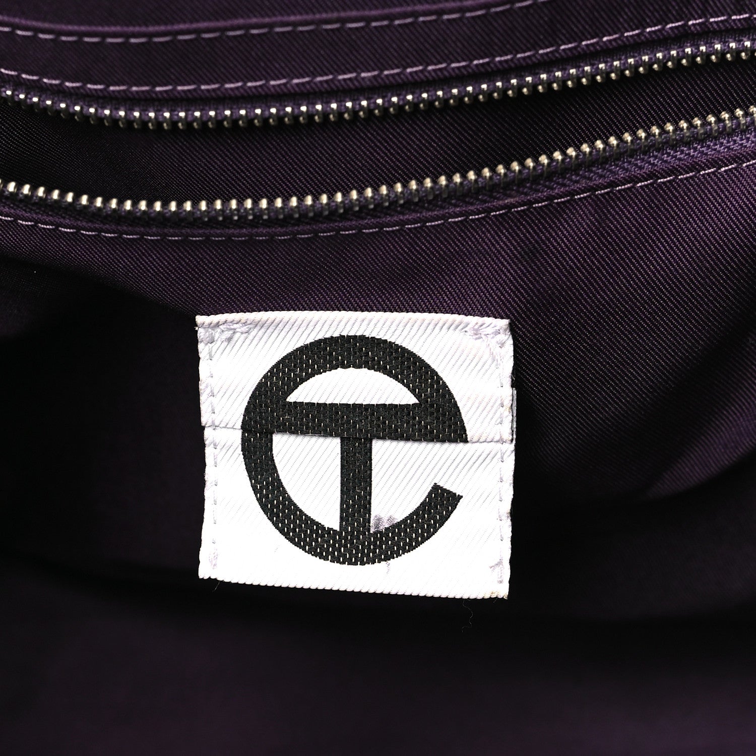 Telfar Vegan Leather Medium Shopping Bag Eggplant 6 of 13