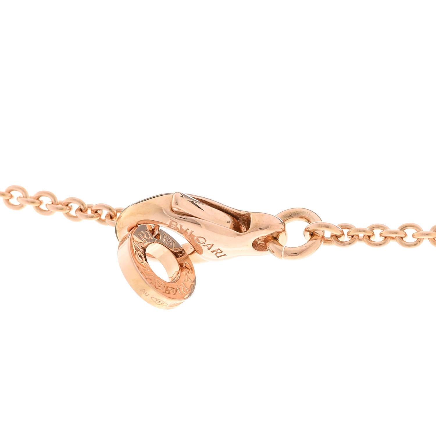 Bulgari 18K Rose Gold B.Zero1 Open Legends Pendant Necklace 4 of 4