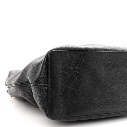 Gucci Pebbled Calfskin Large Soho Hobo Black 8 of 9