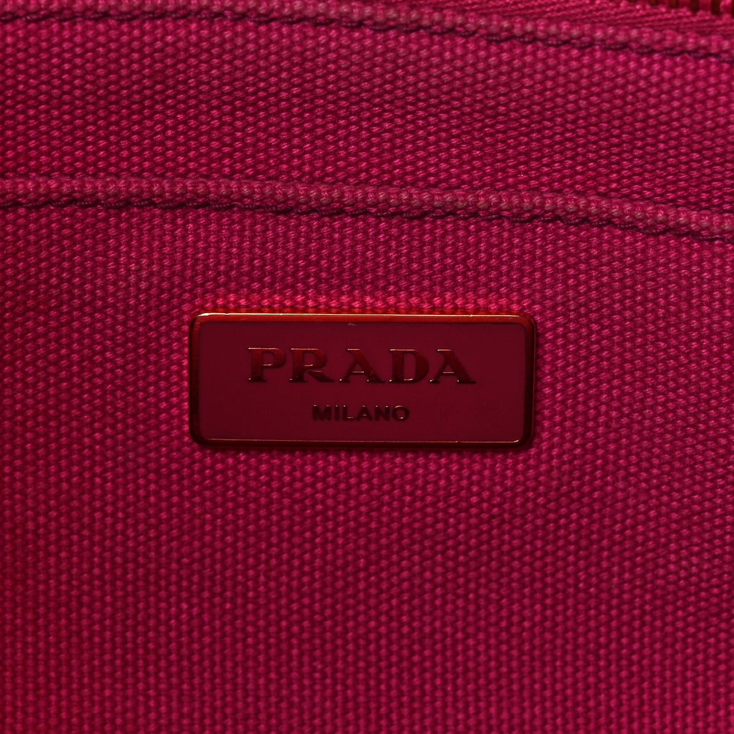 Canapa Small Logo Tote Fuxia