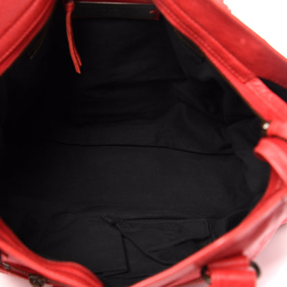 Balenciaga Agneau Classic Hardware City Rouge Cardinal 6 of 13