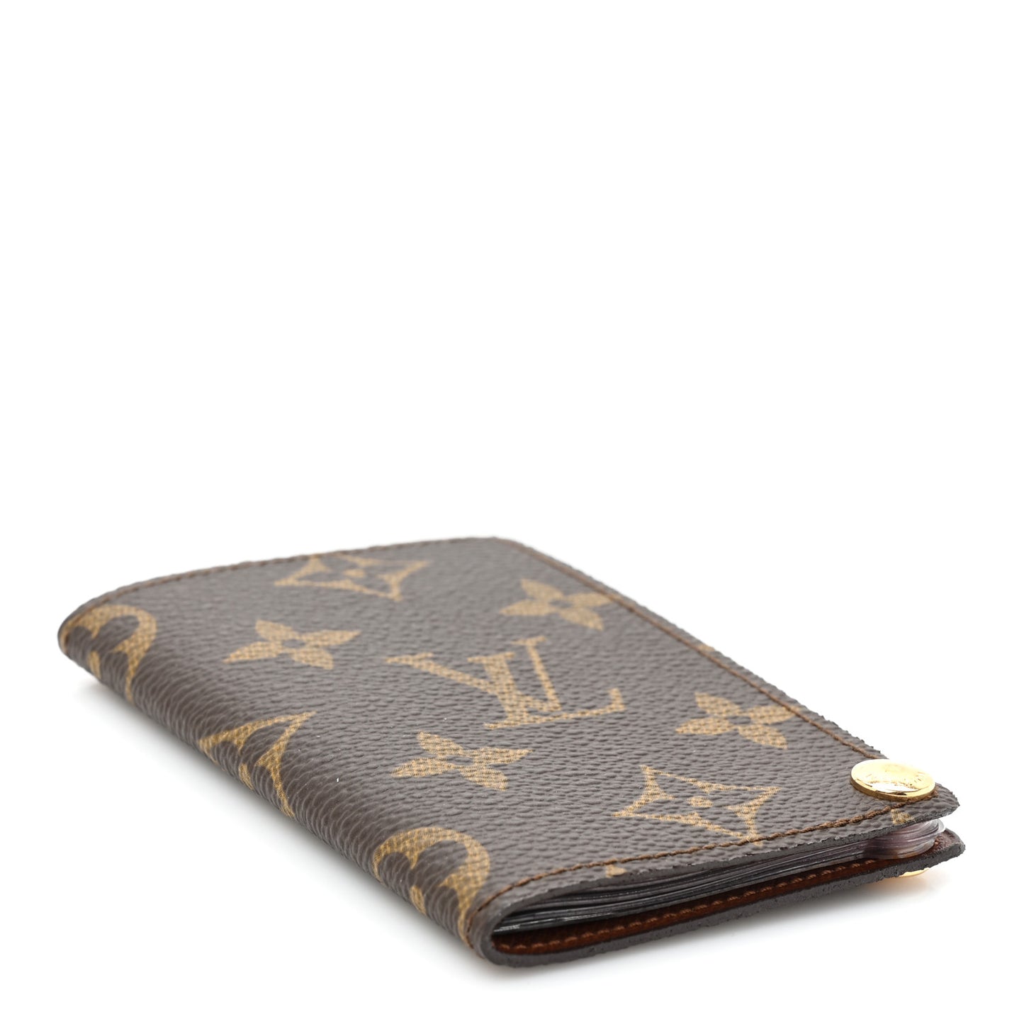 Monogram Credit Card Photo Holder