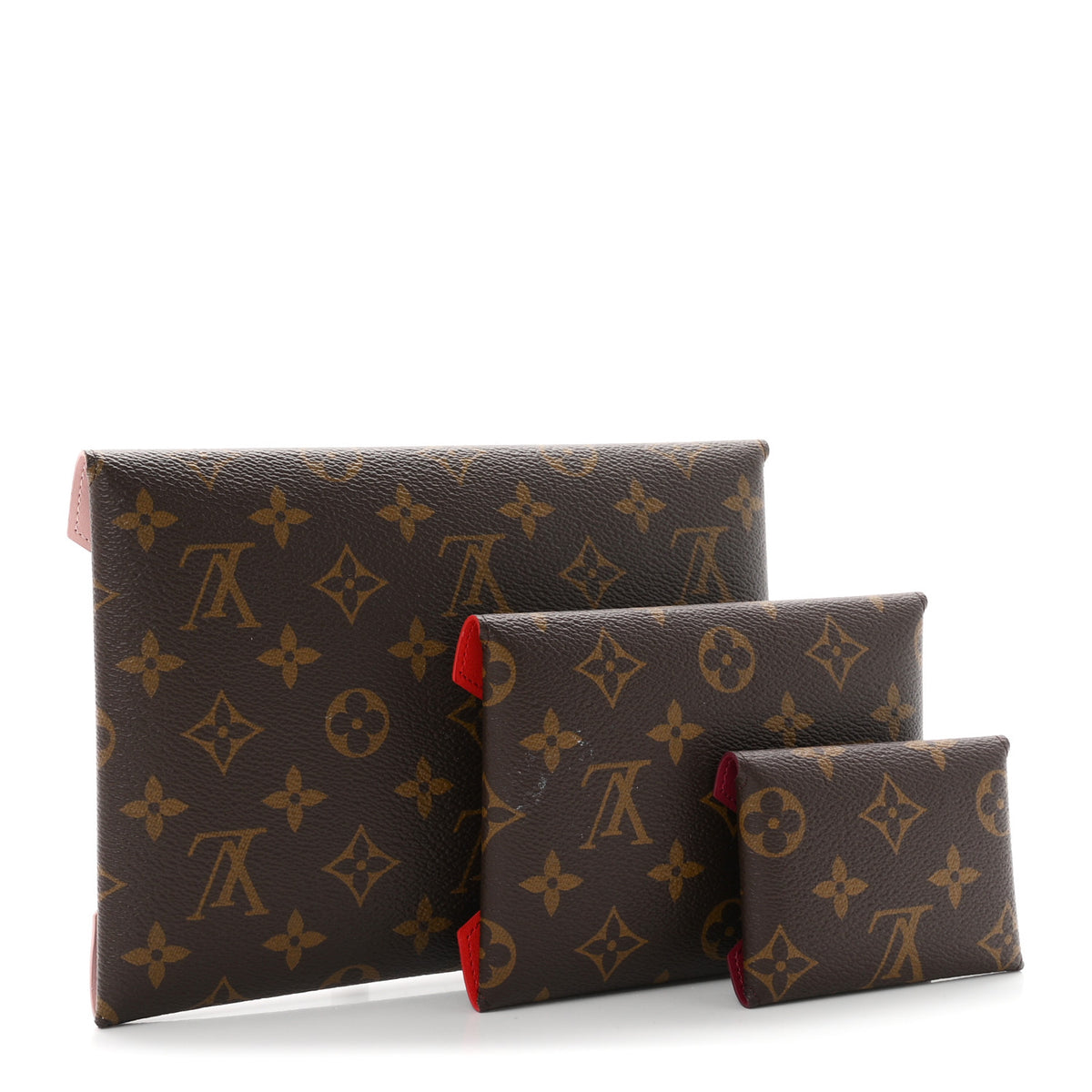 Louis Vuitton Monogram Kirigami Pochette Set 3 of 9