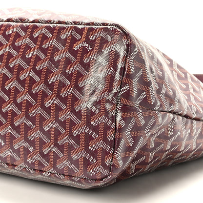 Goyard Goyardine Boheme Hobo Burgundy 10 of 10