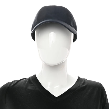 Hermes Cotton Paddock Cap 59 Navy 2 of 9