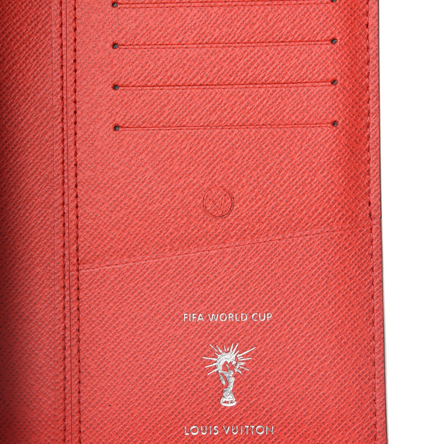 Louis Vuitton Epi World Cup Brazza Wallet Red 7 of 8